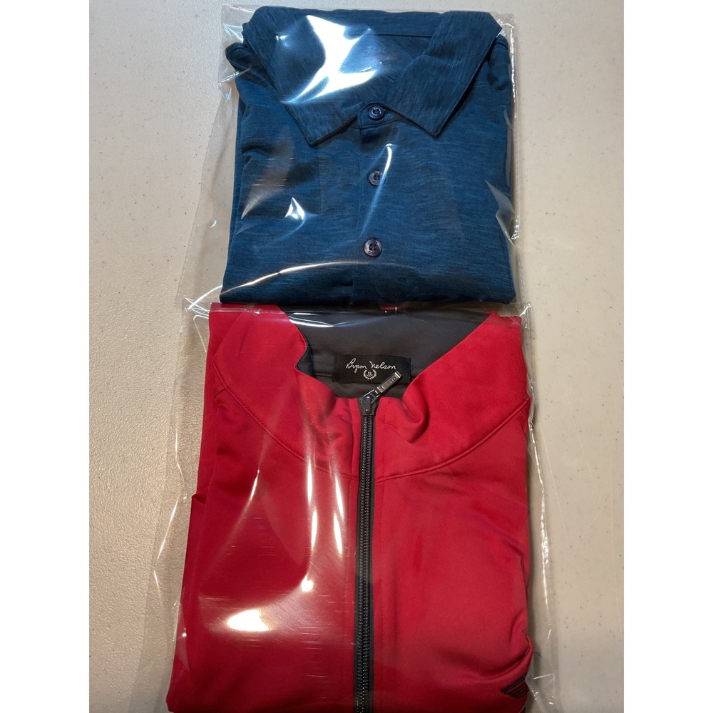 2 Shirts 1 Byron Nelson DriWay Pullover Eagle Crest XL‎ 2009-2019 Anniversary.